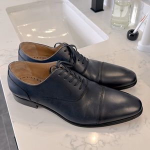 Blue Aldo dress shoes. Lightly worn.